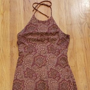 Sweet vintage halter dress size 7/8 Alyn Paige brand